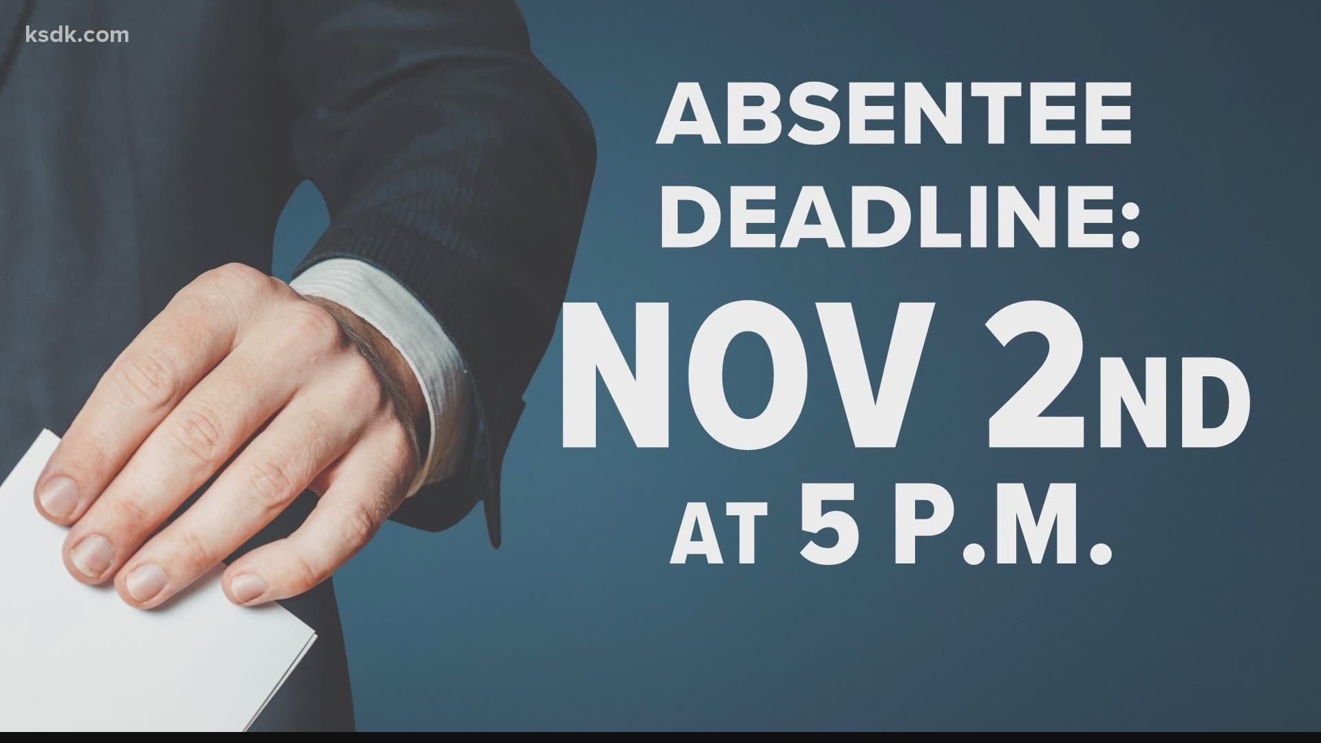 Absentee voting begins Tuesday and continues until the day before Election Day