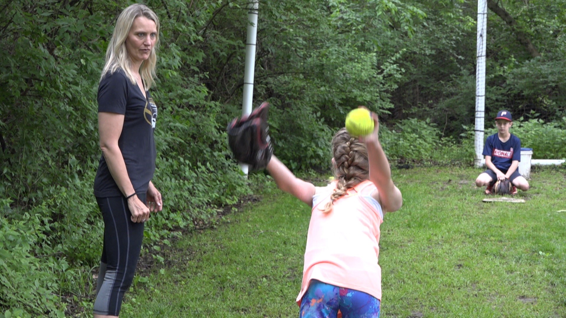 A former Mizzou pitcher spent years working as a part-time, private pitching coach for young girls out of her childhood home, until the HOA threatened to sue.