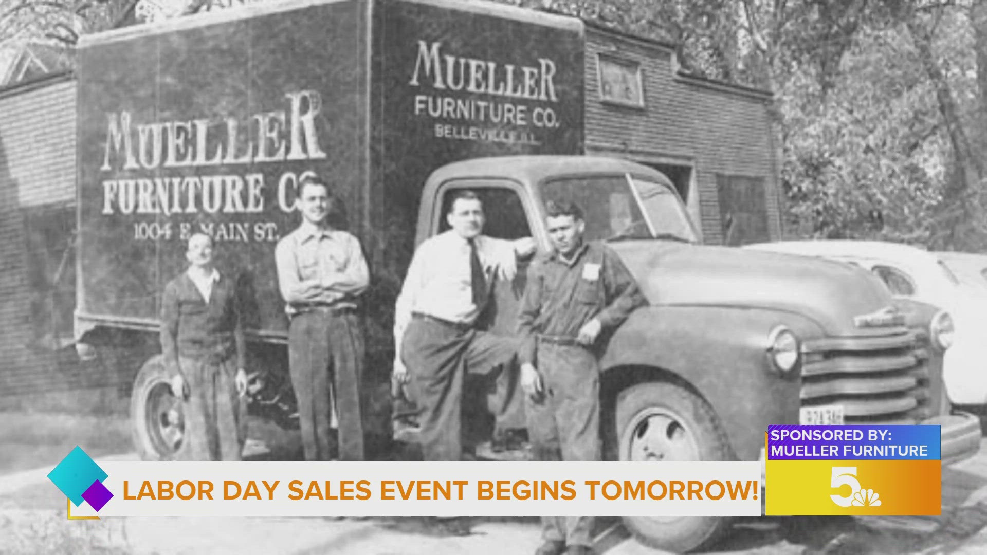 The Mueller Furniture sale event starts August 29th and goes through September 10th at all four locations