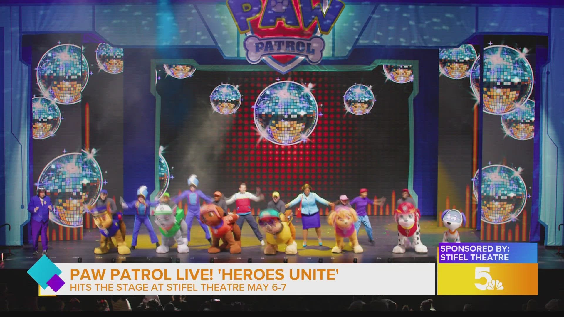 PAW Patrol Live! 'Heroes Unite' is making it's way to the Stifel
