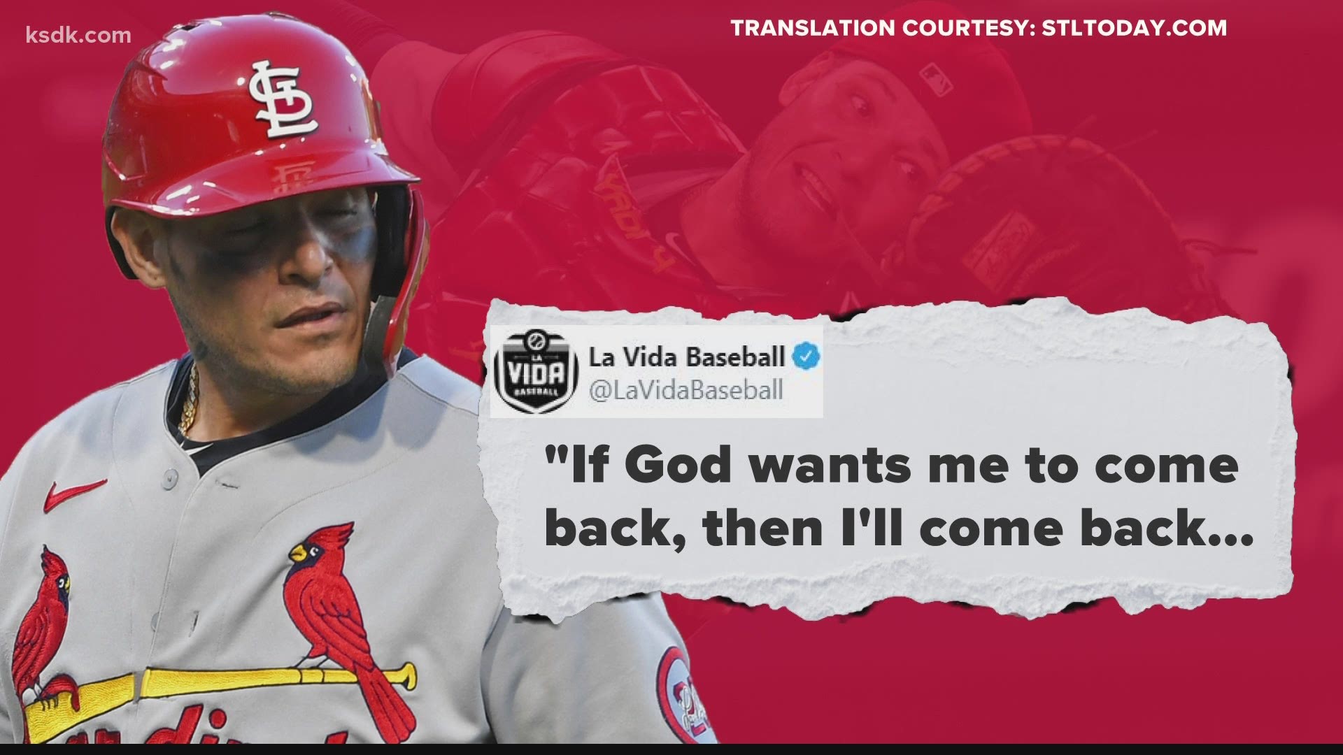 Molina has been with the Cardinals his entire career, and just recently reached the 2,000 hit plateau during the 2020 season