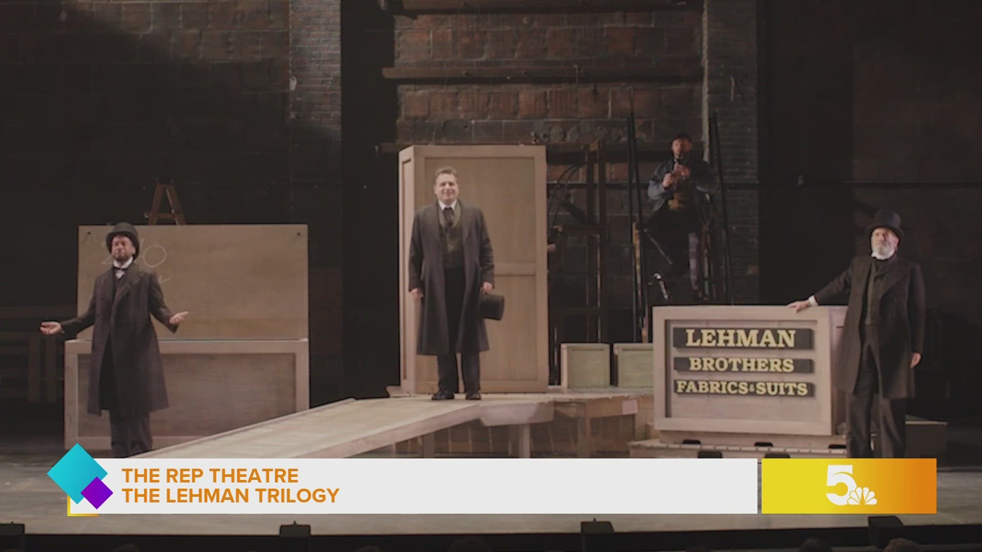 You can win the Ultimate Theatrical Experience by entering our giveaway for a chance to secure a pair of tickets to witness The Lehman Trilogy at The Rep!