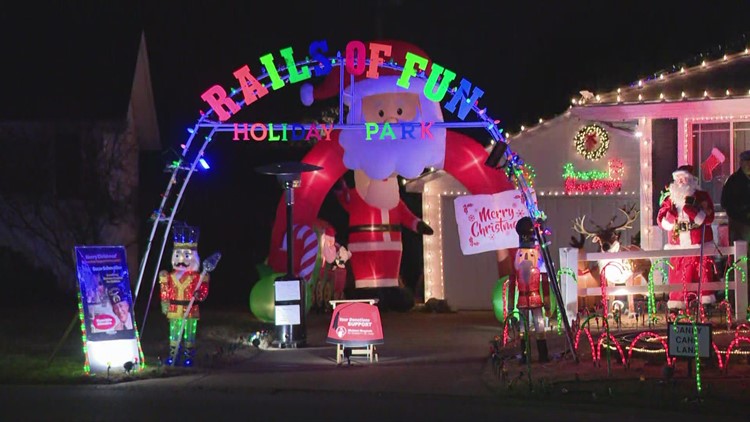 South St. Louis County light display collects donations for Shriners Children's St. Louis