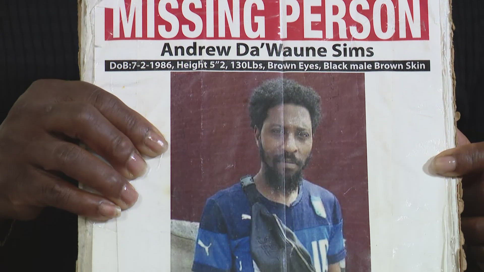 Andrew Da'Waune Sims went missing in 2020 and was found dead three months later in a vacant building 4 miles from his home. His mom is still left without answers.