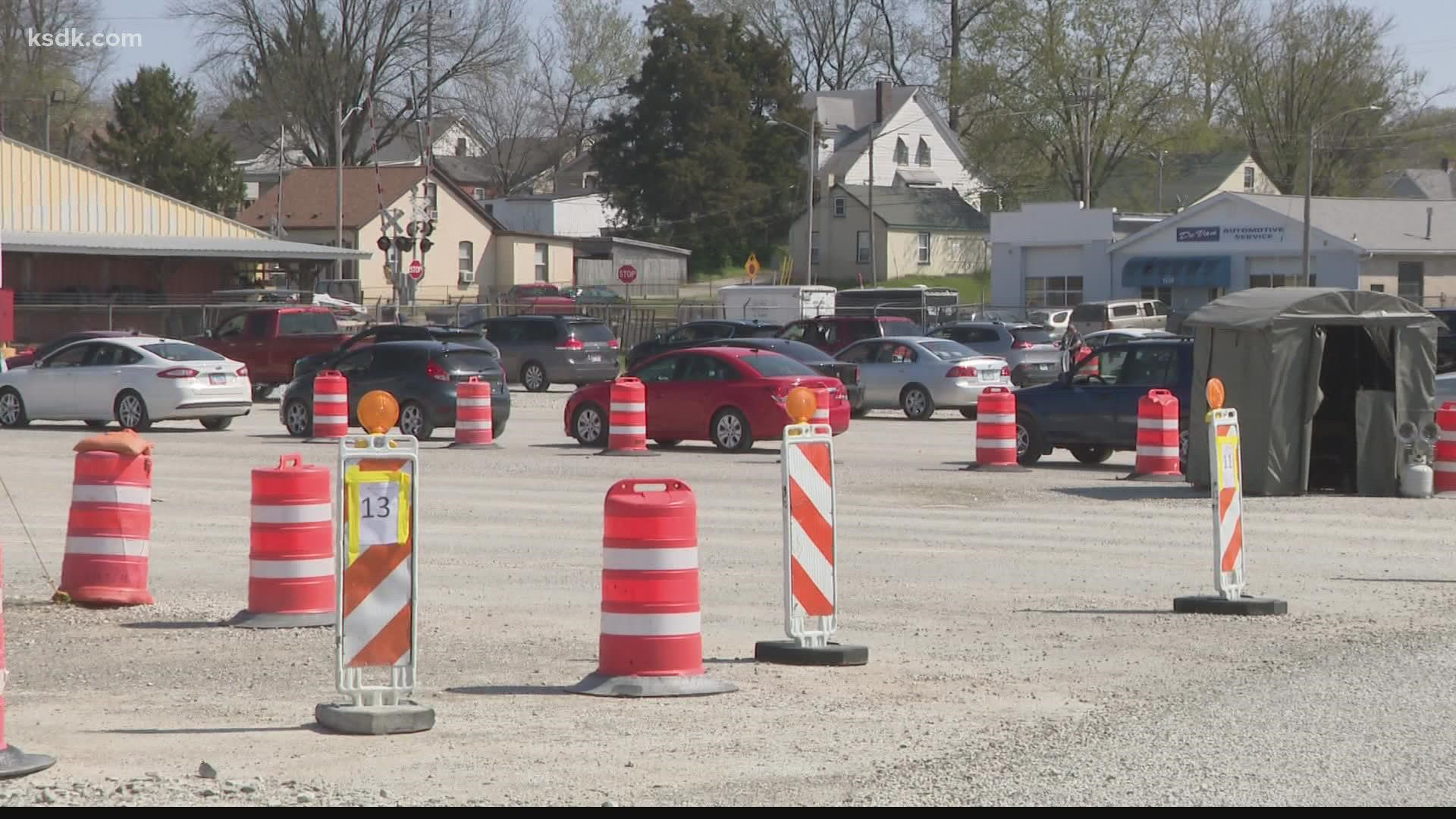 "Our mission is to deliver as many booster shots as possible,” said St. Clair County Emergency Manager Herb Simmons.