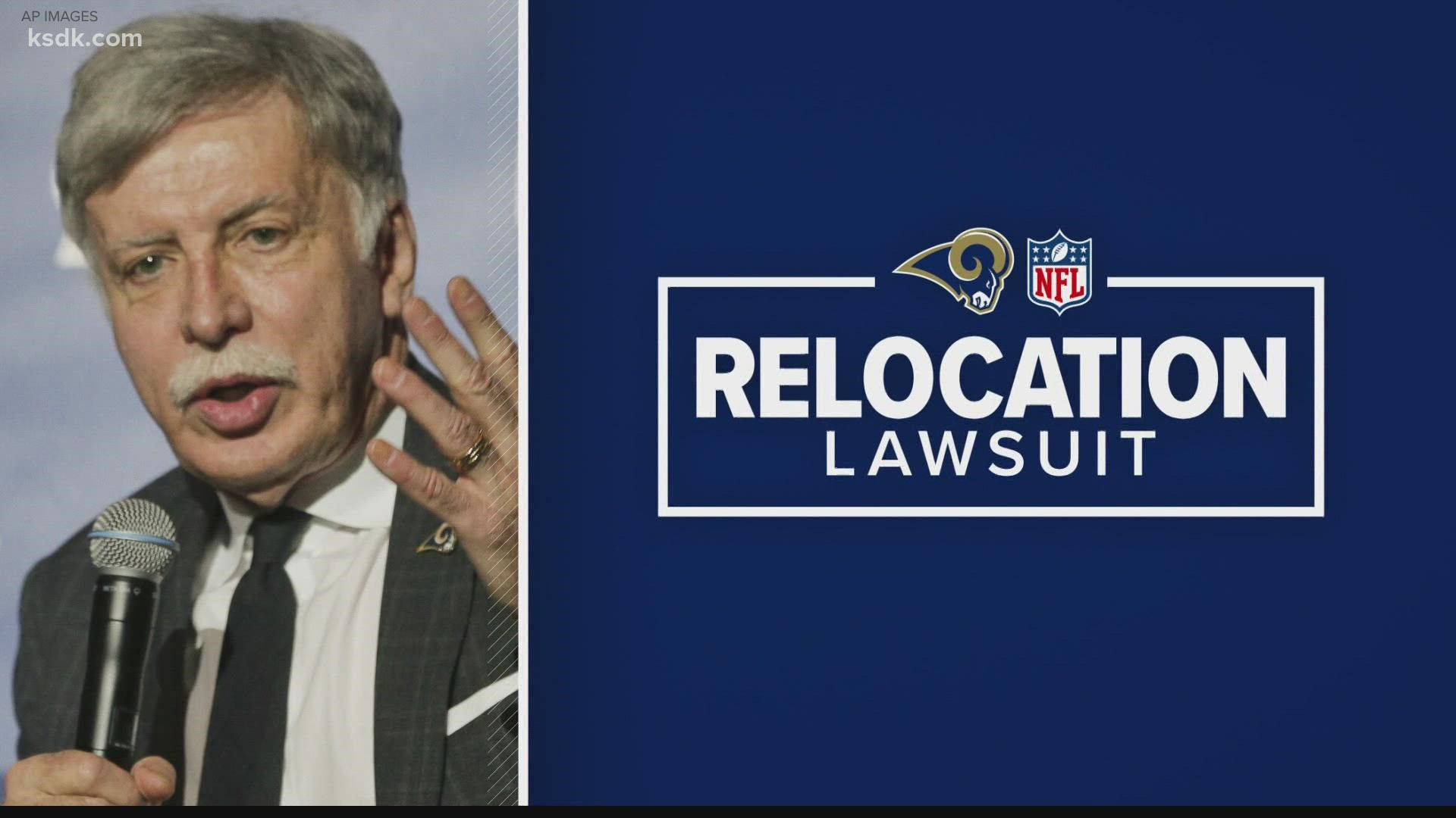 According to an ESPN report, Kroenke is at odds with other owners on footing the bill for the lawsuit.