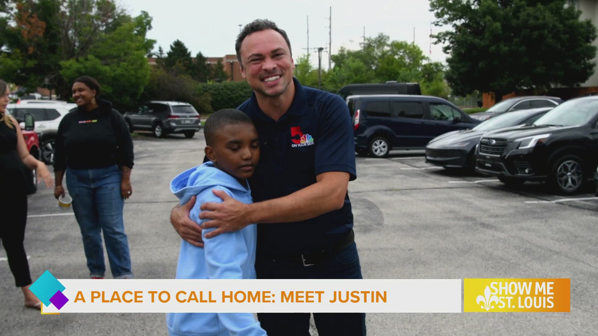 Anthony Slaughter shares Justin's Story in Today's A Place to Call Home