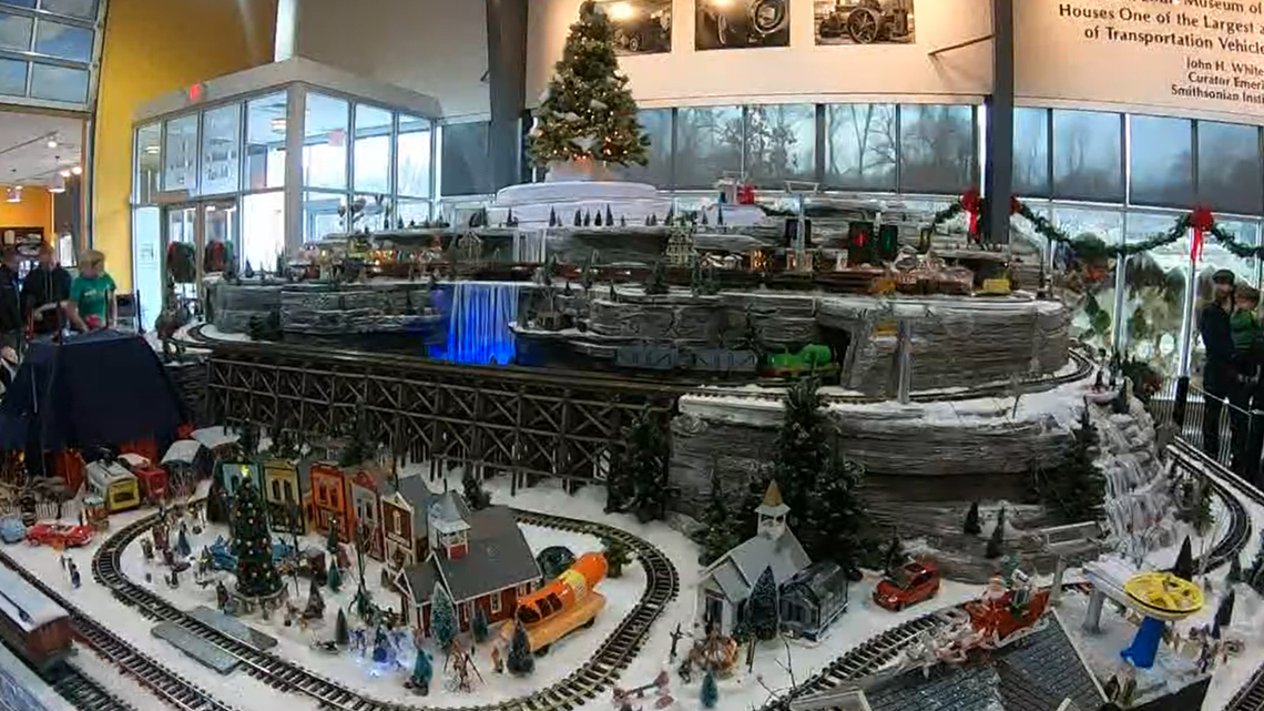 Famous-Barr train display | ksdk.com