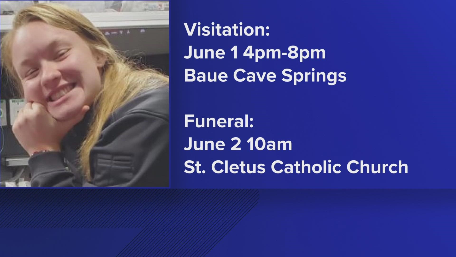 The community is being asked to line the funeral procession route on Thursday.