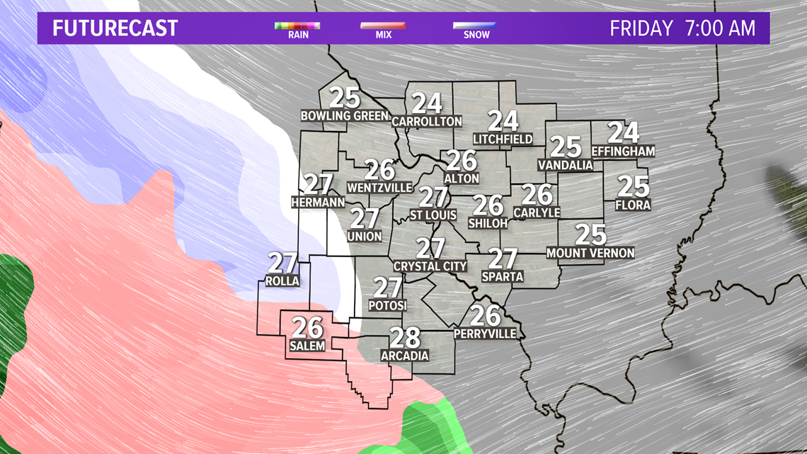 Tracking St. Louis weather Winter storm watches posted