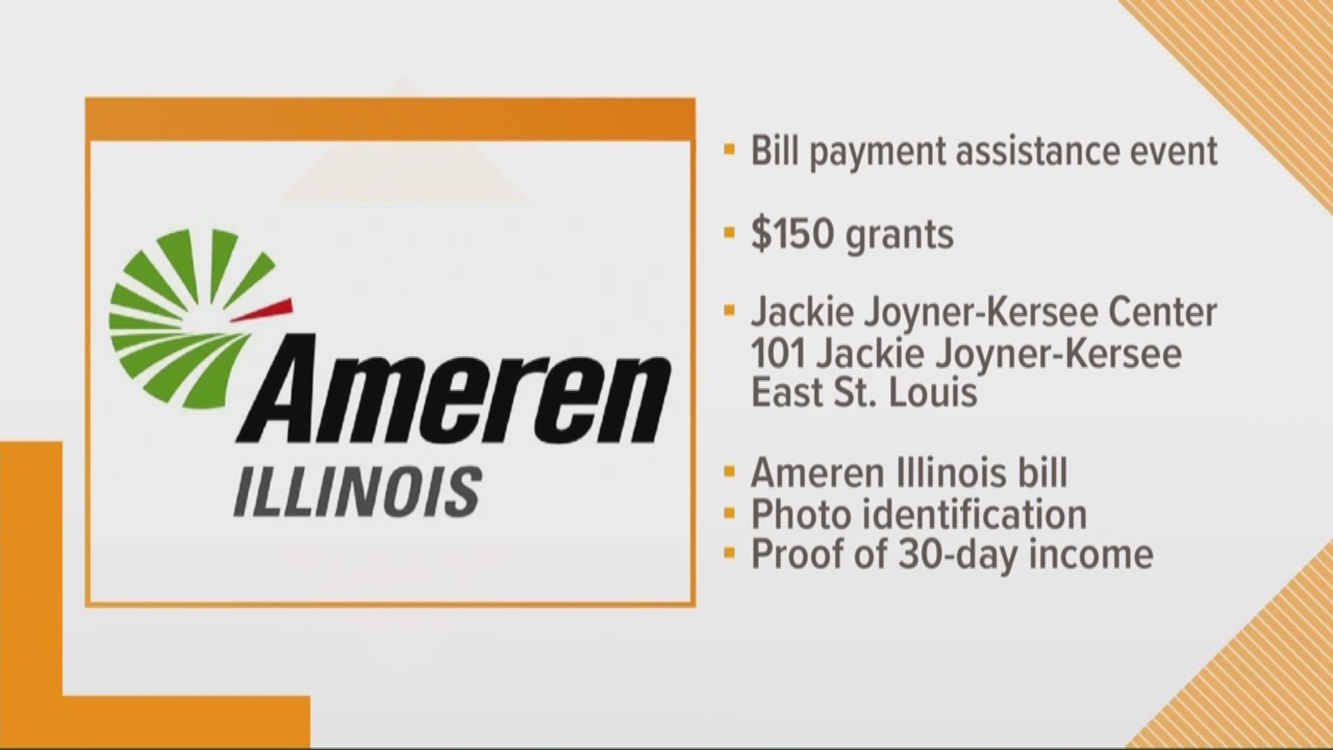 Ameren Illinois holds bill payment assistance event