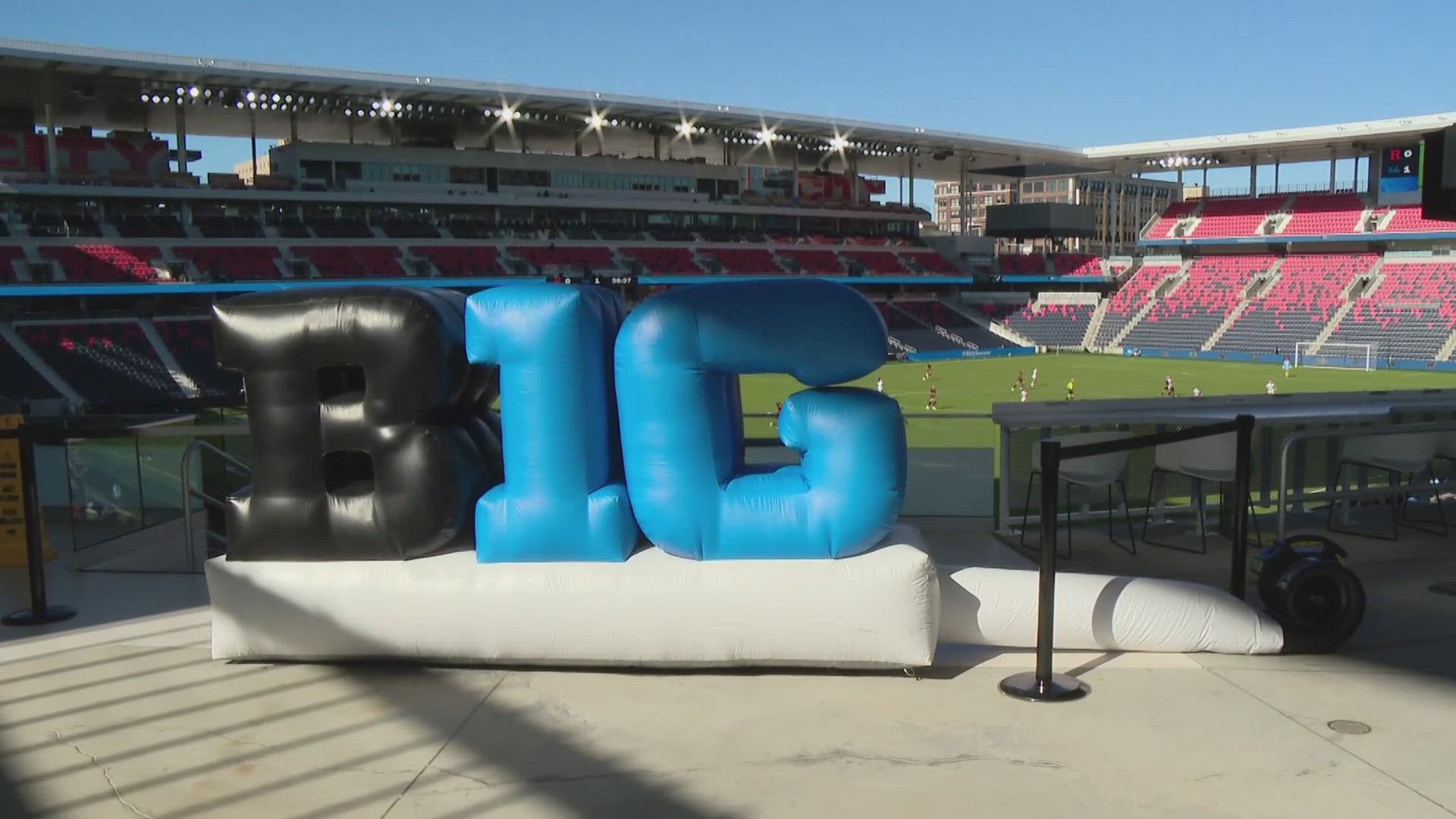 Three weeks ago, the Big Ten women's soccer championship game didn't have a field. That's when they called the St. Louis Sports Commission.