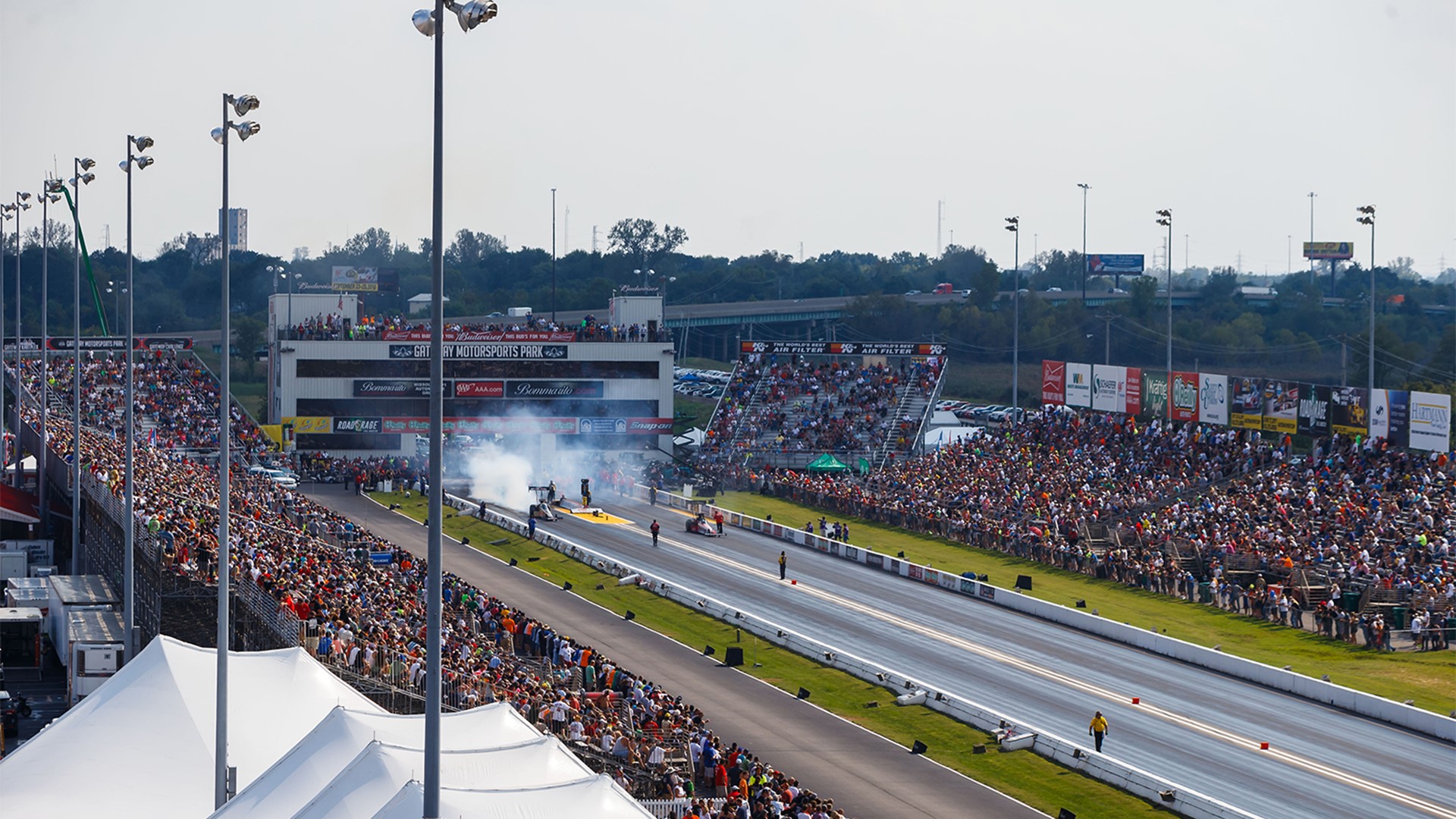 NHRA Midwest National drag racing in St. Louis