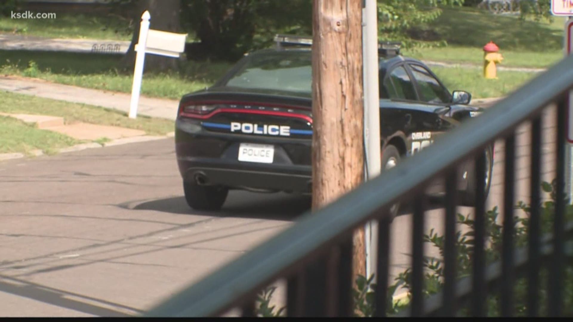 The Overland Police Department is investigating and increasing patrols in the area.