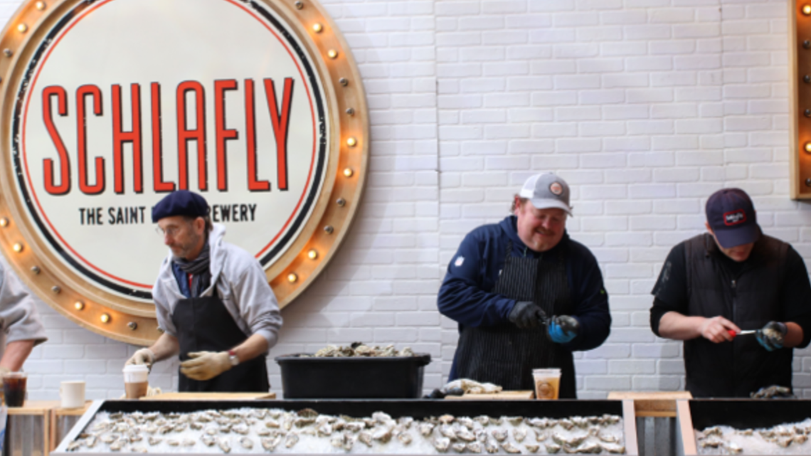 Schlafly Tap Room annual Stout and Oyster Festival