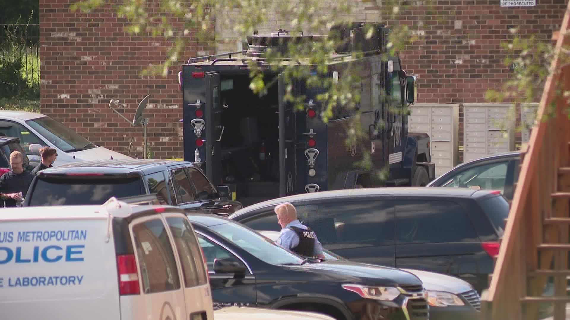 "He refused to come out and barricaded himself in the apartment," said Lieutenant John Green.