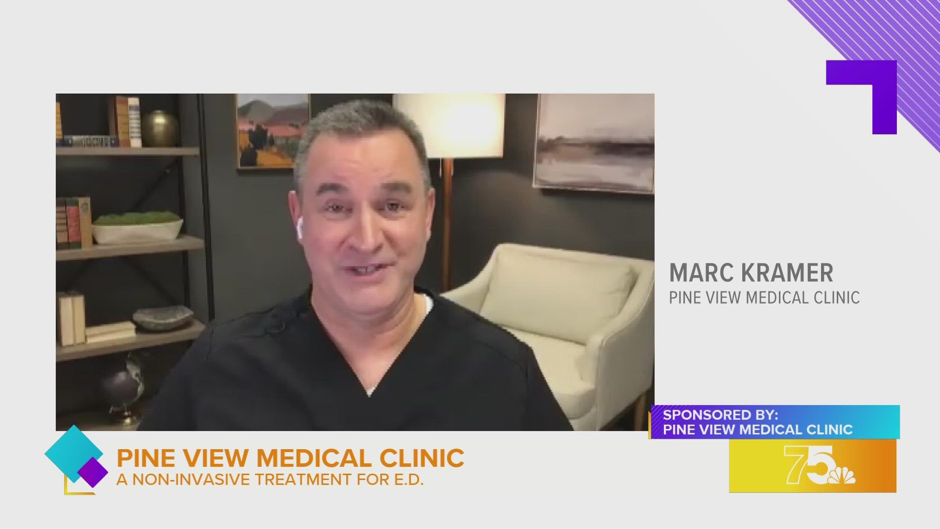 Marc Kramer of Pine View Medical Clinic shares how this non-invasive approach to treating E.D. can improve relationships with significant others.