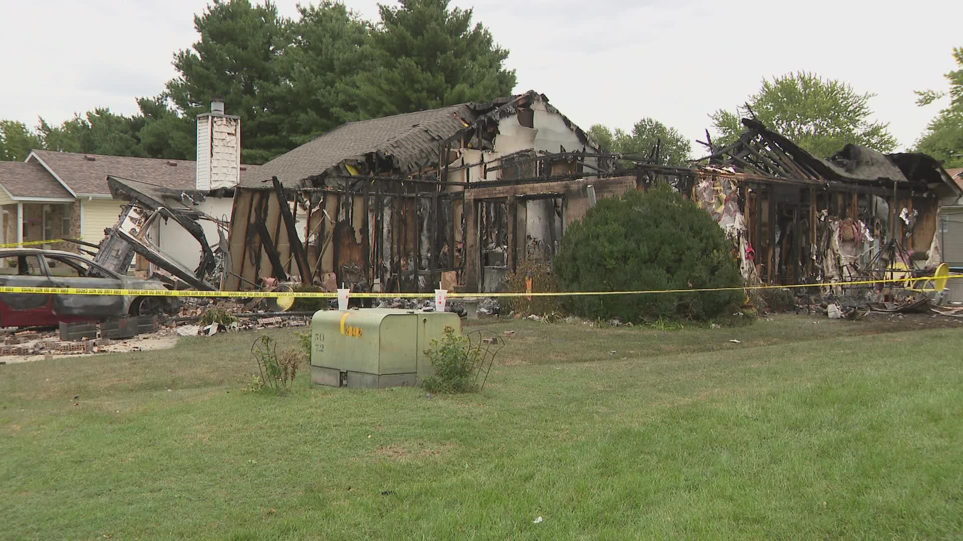 After firefighters put out the fire, they found 69-year-old Susanne Tomlinson dead inside.