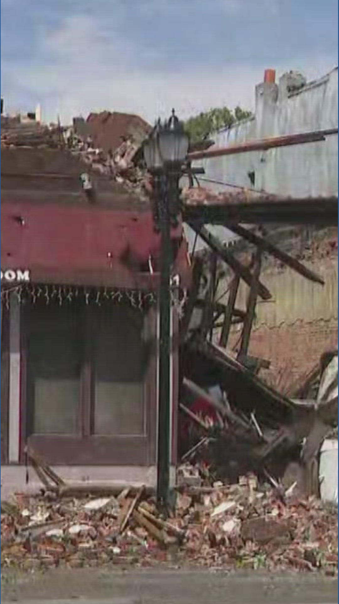 Damage reported in St. Louis City after tornado | ksdk.com