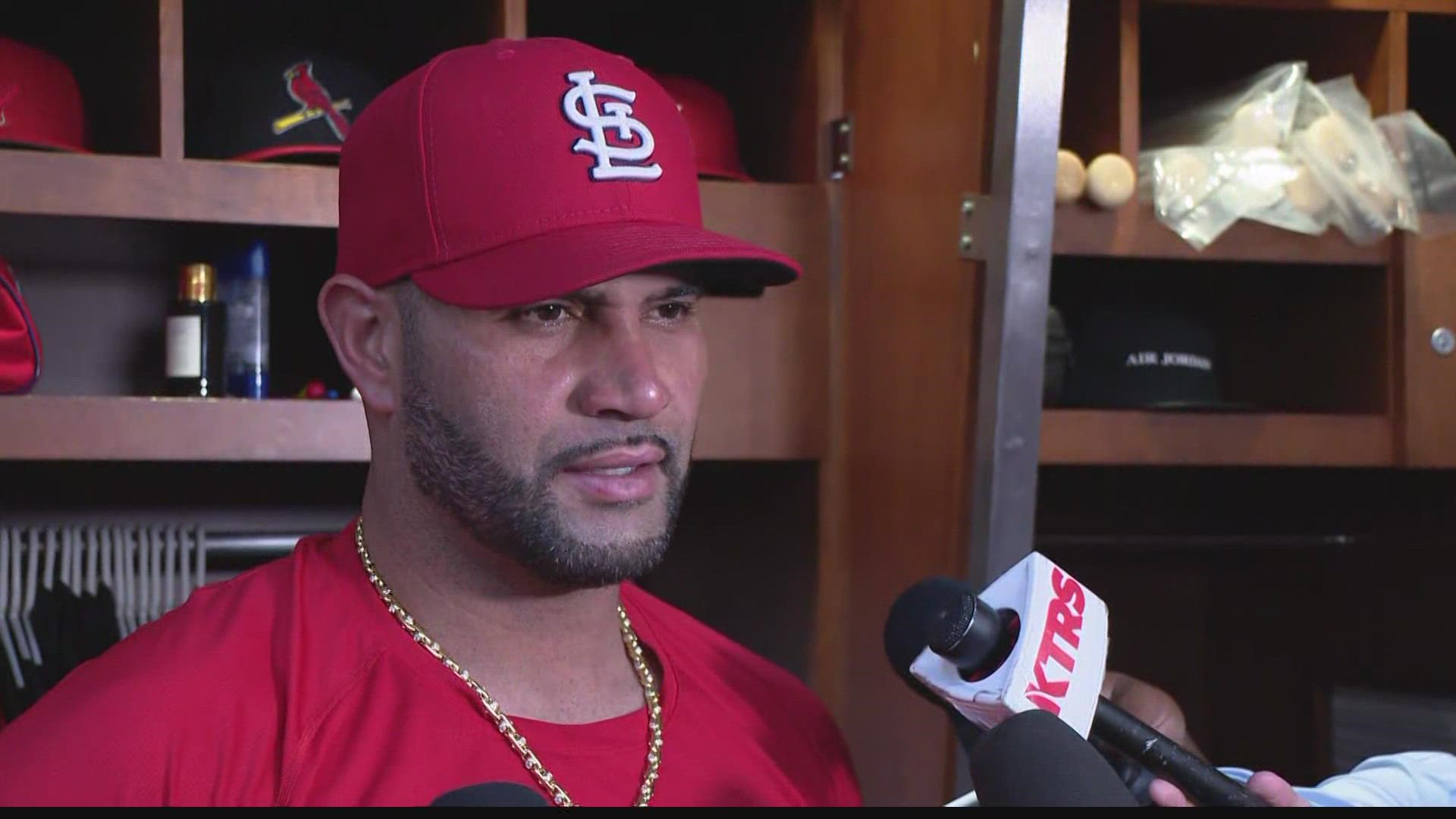 Pujols was named as a special selection from the commissioner's office.