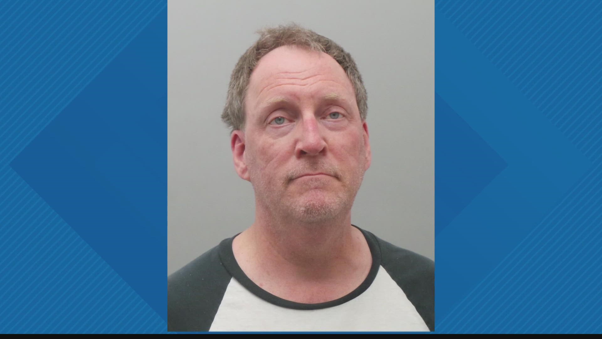 He was arrested Monday after a St. Louis County grand jury indicted him on a charge of sexual contact with a student in connection with an April 2022 incident.