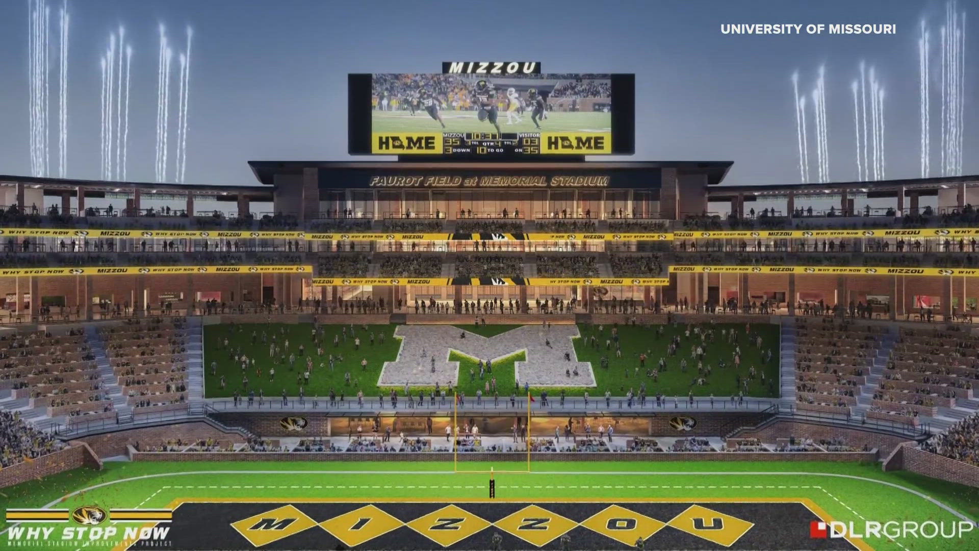 The project will break ground on Nov. 30 when the sixth-ranked Tigers play border rival Arkansas.