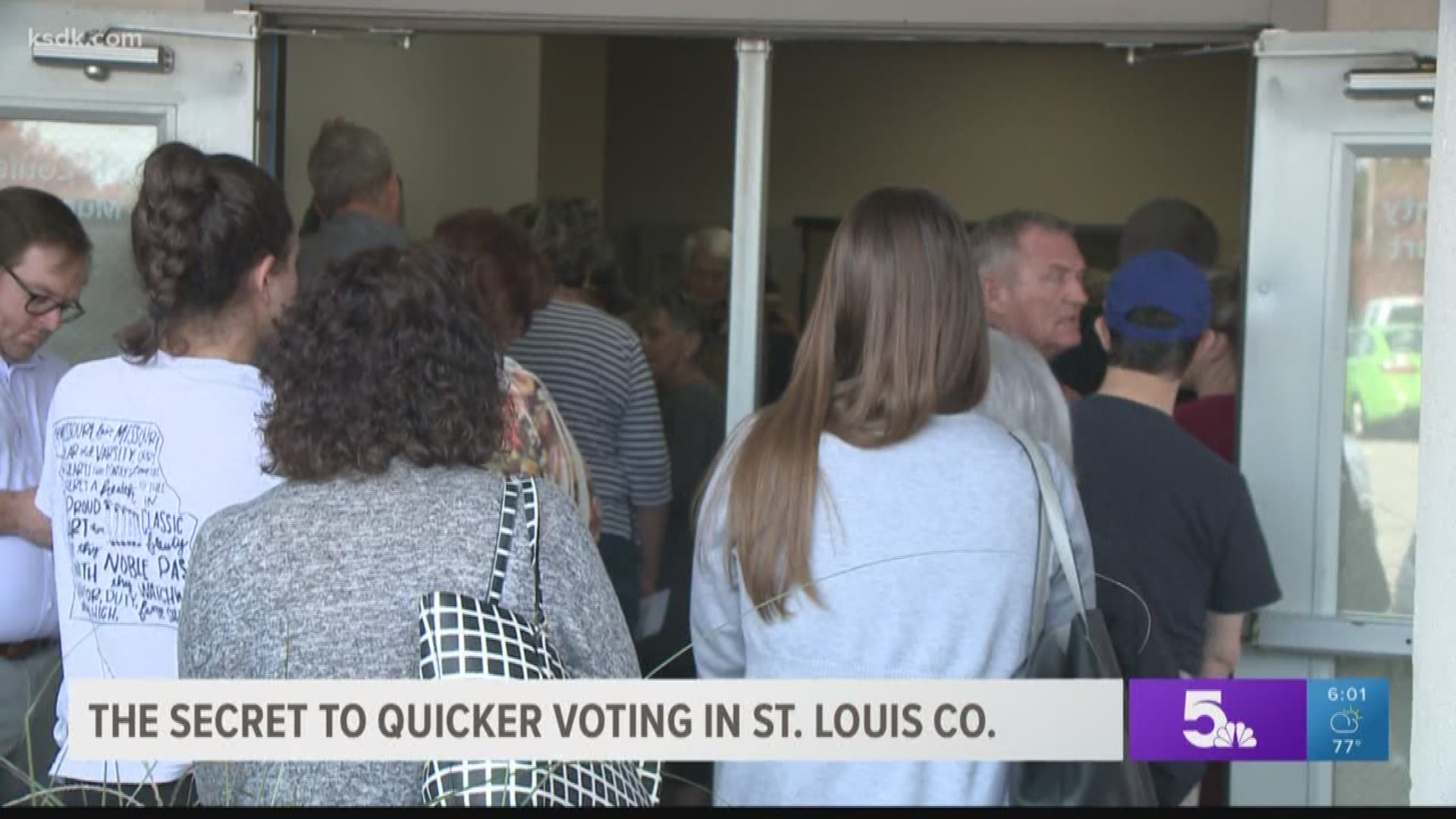 They are getting out to vote early, but it isn't keeping them out of long lines.