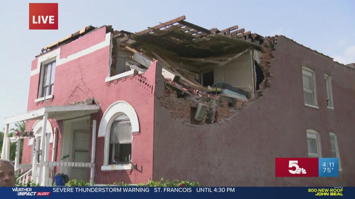 Damage reported around St. Louis region after severe storms, tornado (4 ...