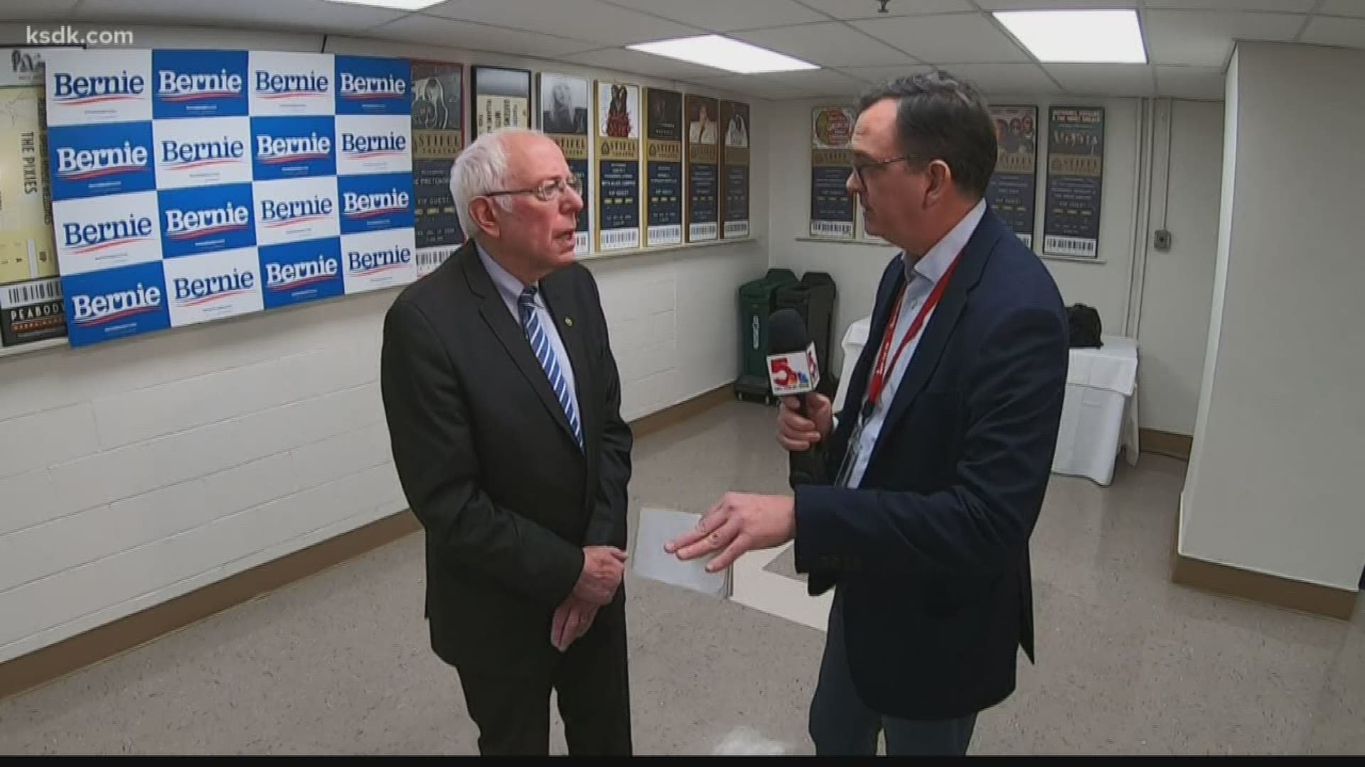 In a St. Louis television exclusive ahead of his rally at Stifel Theater, Sanders told 5 On Your Side there is "a whole lot" he would do differently as president