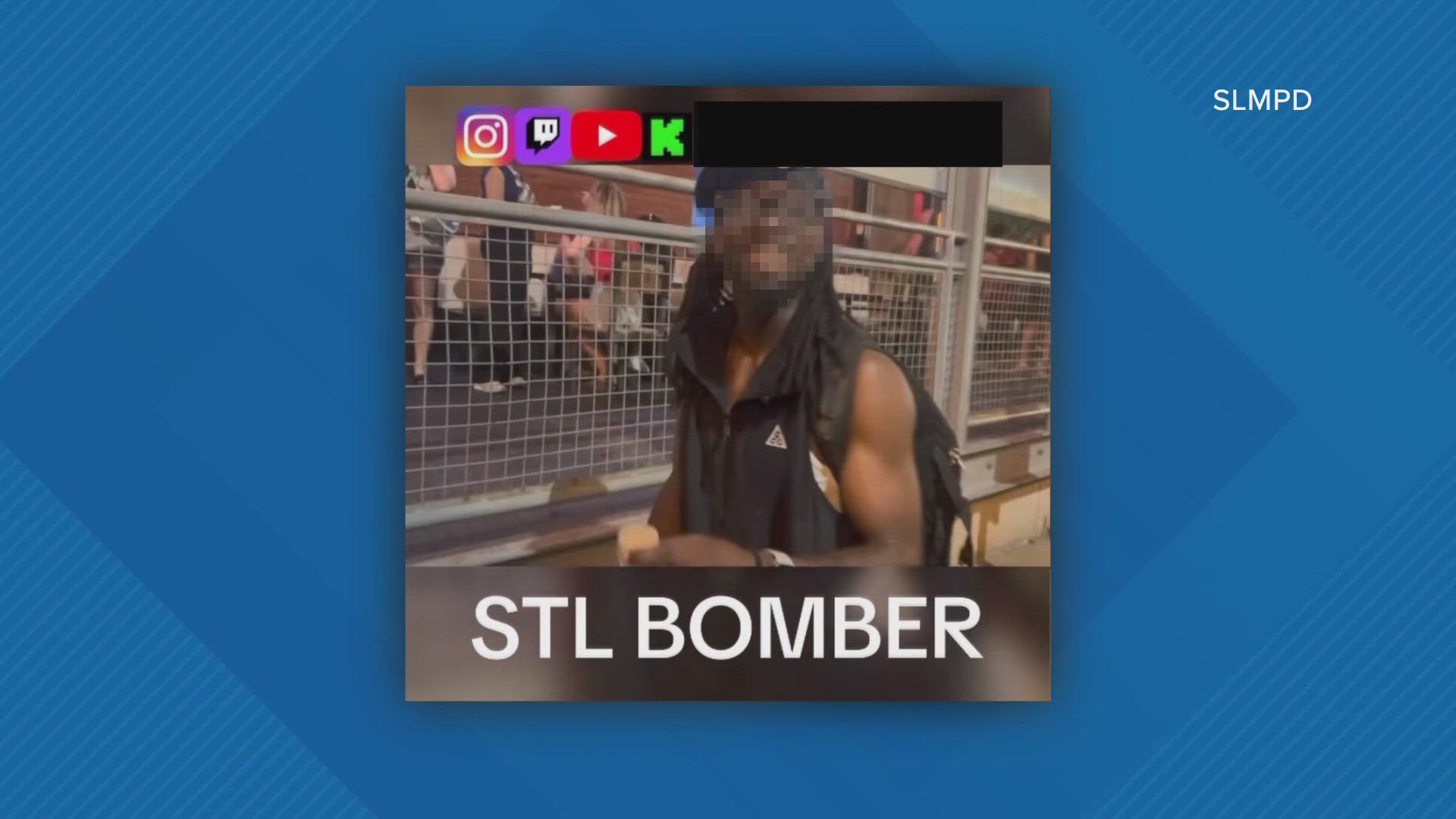 A man recorded himself throwing fireworks at pedestrians in downtown St. Louis over the Fourth of July weekend, and now police say they're actively investigating.