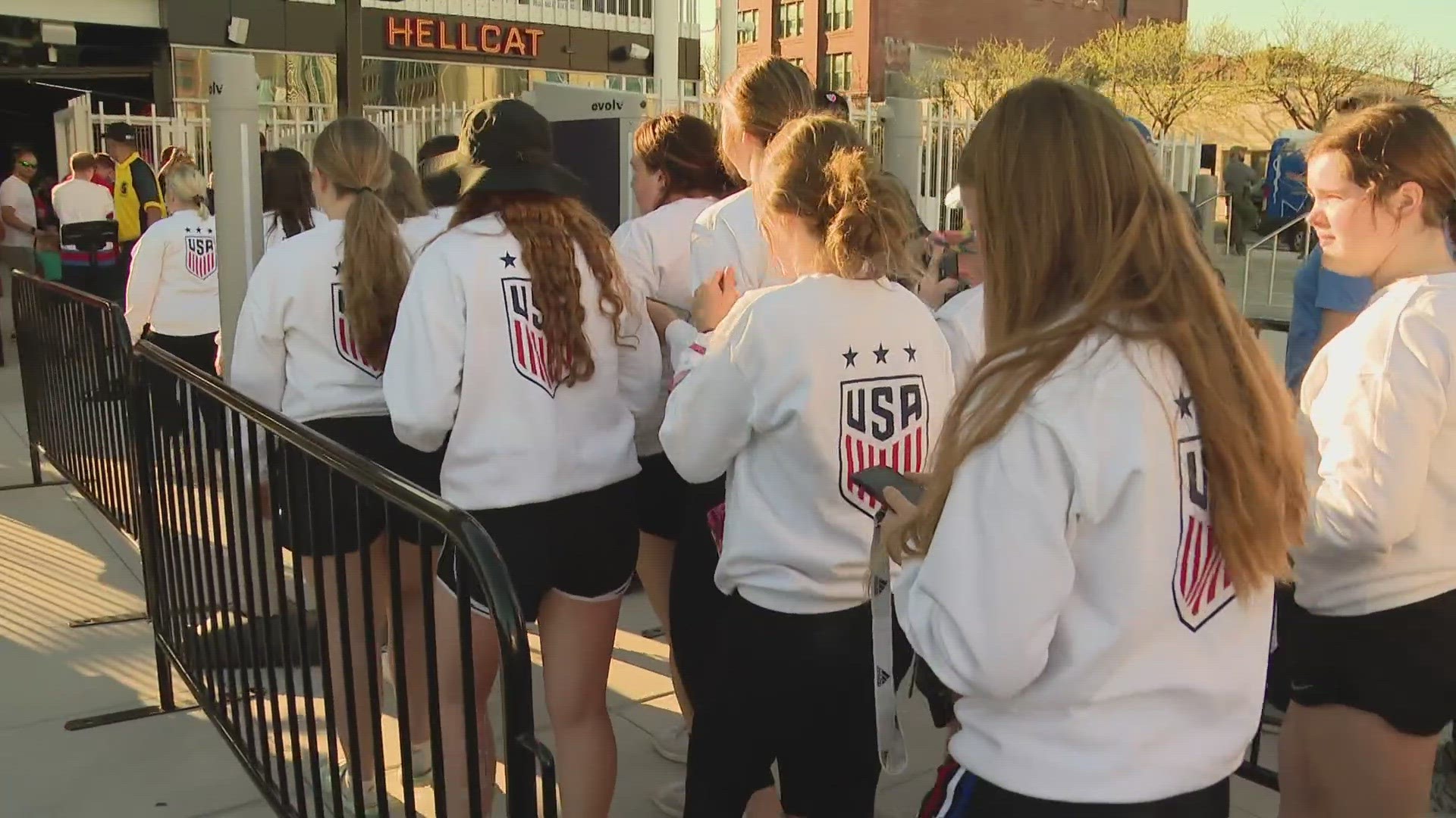 US Women's National Soccer Team welcomed to St. Louis 