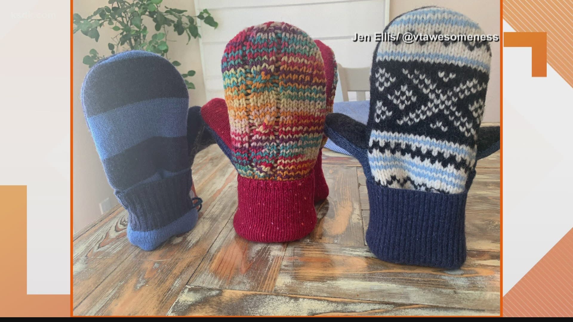 The Vermont teacher behind the now infamous mittens he wore made three more pairs and auctioned them off for charity