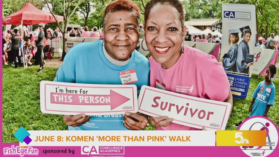 Susan G. Komen More Than Pink Walk Takes Over Tower Grove Park On June ...