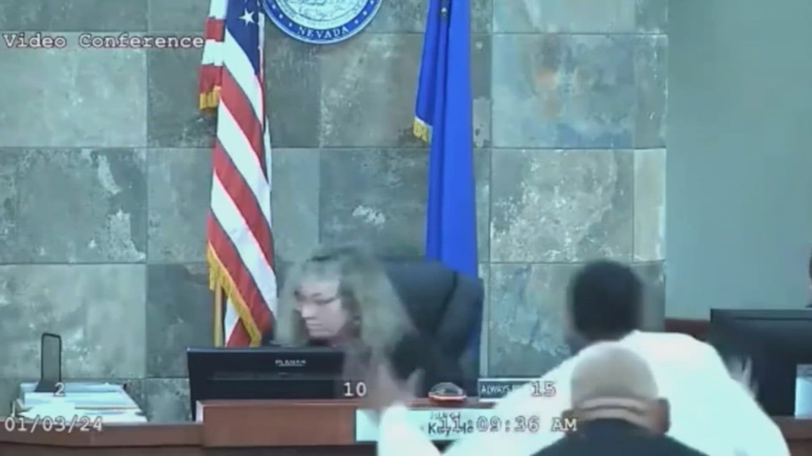 Woah! Nevada judge attacked by defendant during sentencing | ksdk.com