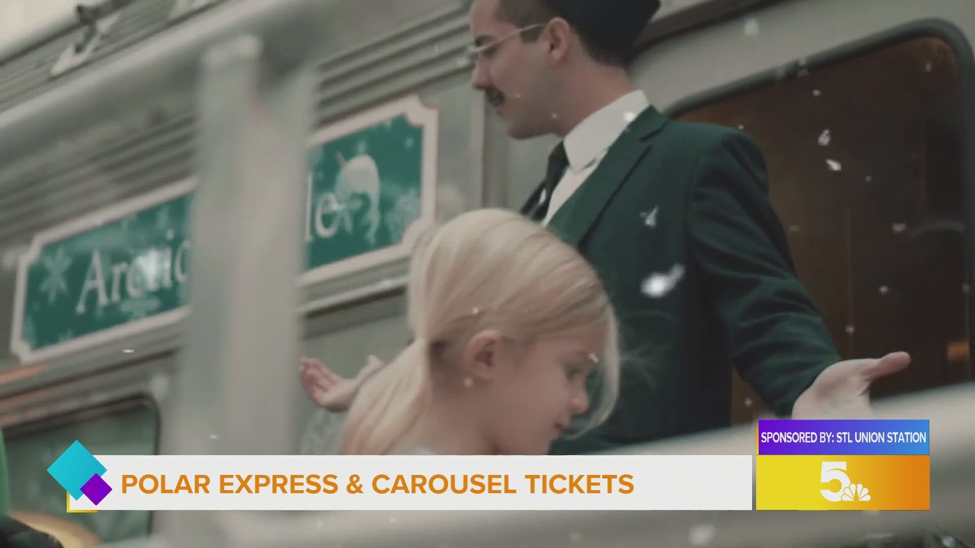 Christmas is coming early for one lucky winner for a chance to win tickets aboard the Polar Express and Carousel at Union Station.