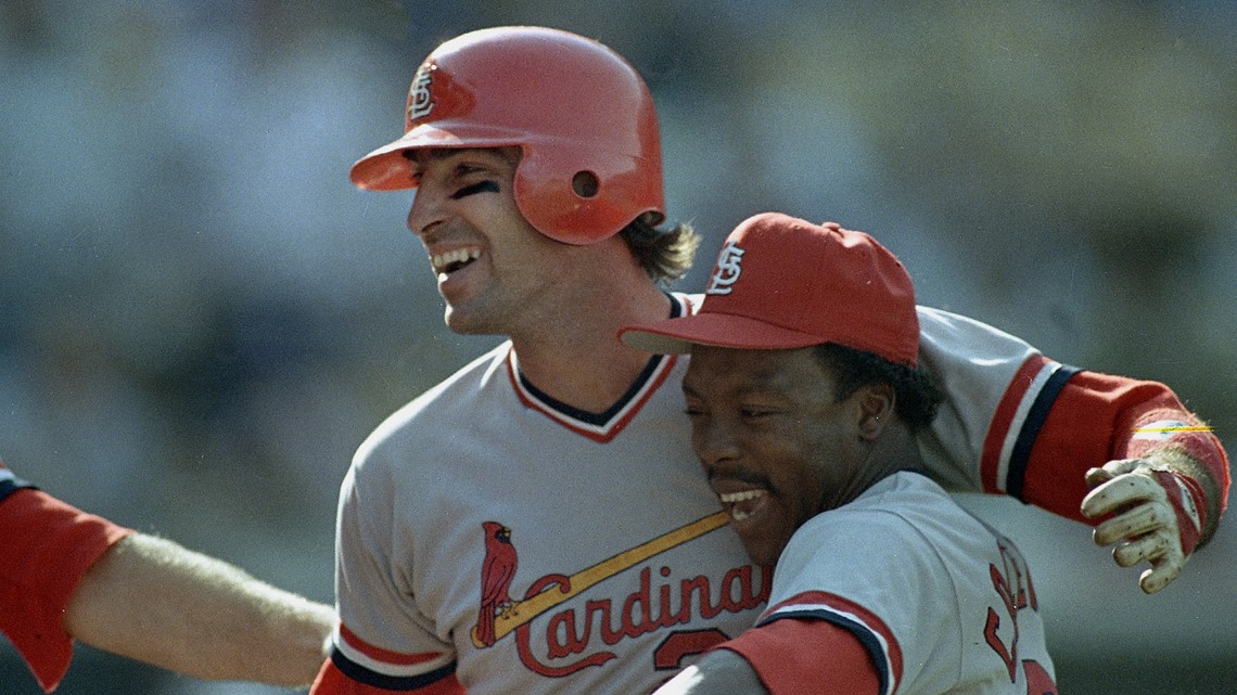 s393 USA St. Louis Cardinals 1985 Smith 14th World Series Golden Champ –  TimeKeepersOlive