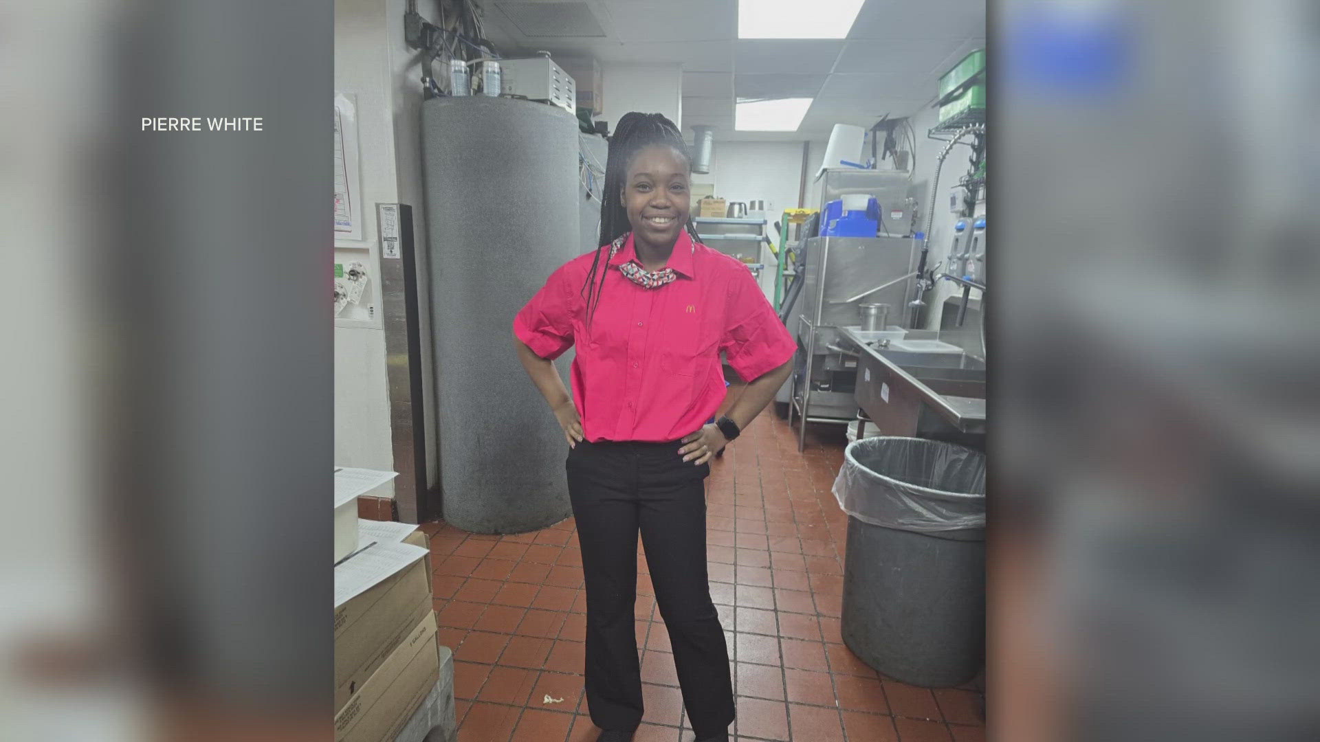 Dionna Samuels was fatally shot Monday while on the job at an East St. Louis McDonald's. Her mother and local officials said they don't believe she was the target.