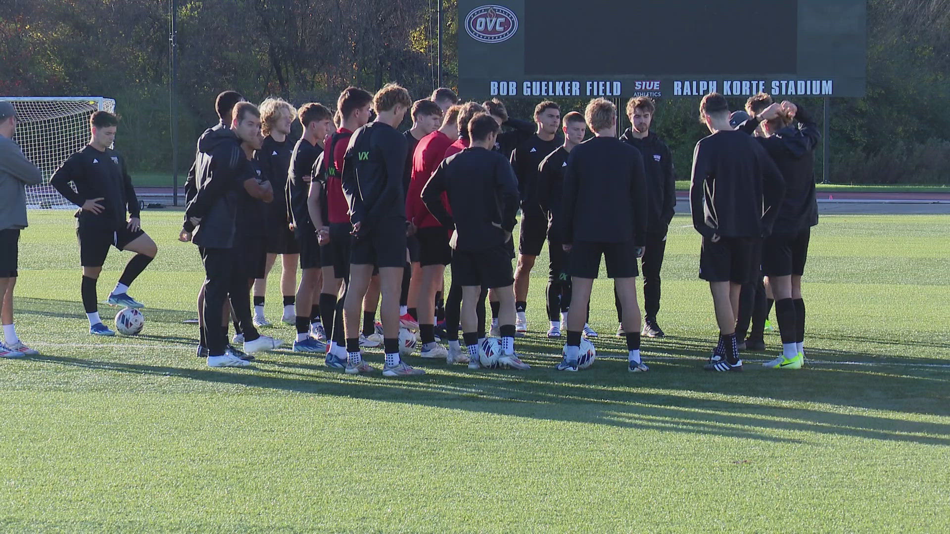 SIUE got into the NCAA tournament in dramatic fashion, winning the OVC title on a golden goal in double overtime.