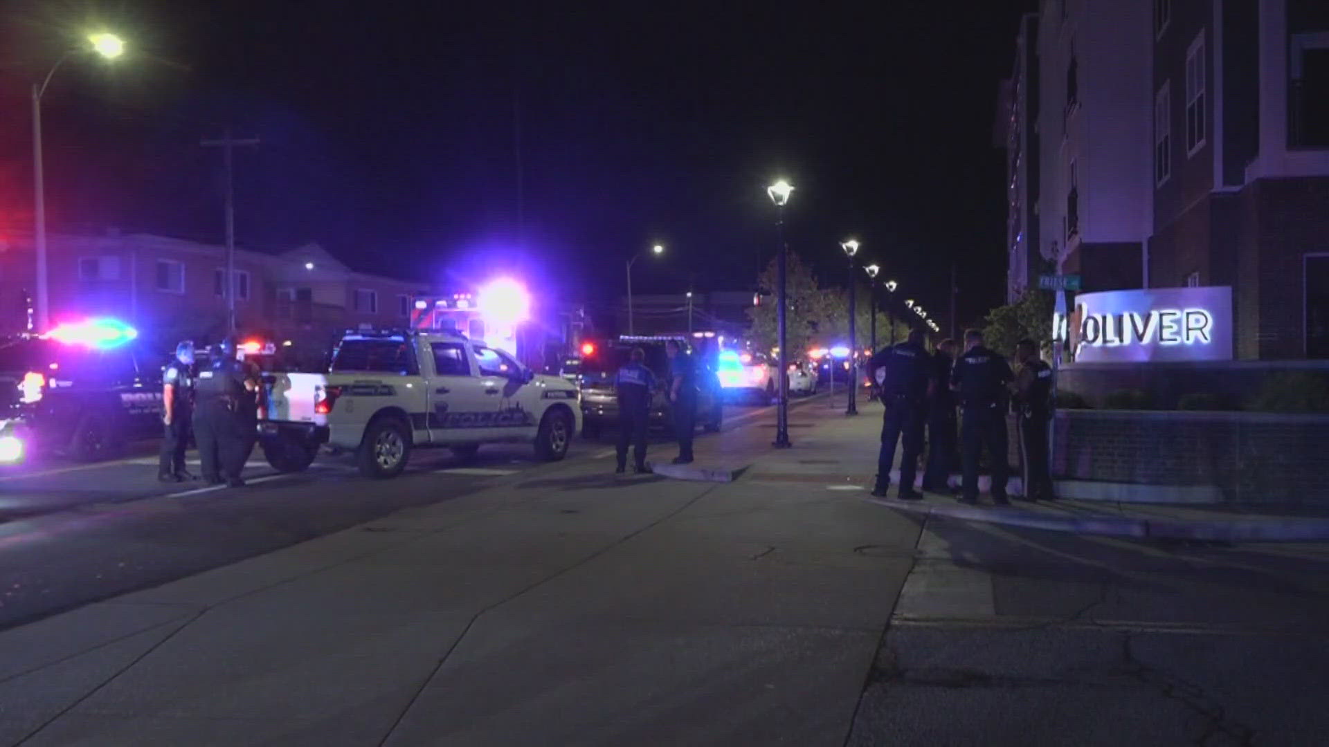 One teen was found inside an apartment building, and another was found in a nearby field. Both were pronounced dead at the scene.