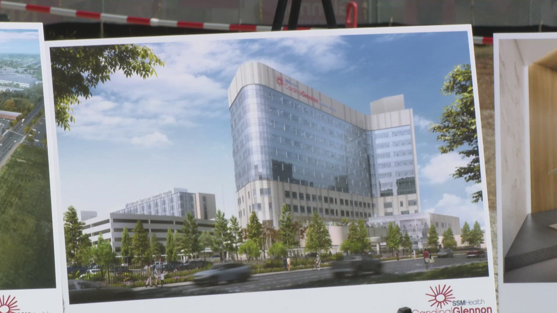 Construction of a new Cardinal Glennon's Children's Hospital in St. Louis is underway. It is expected to be completed in late 2027.
