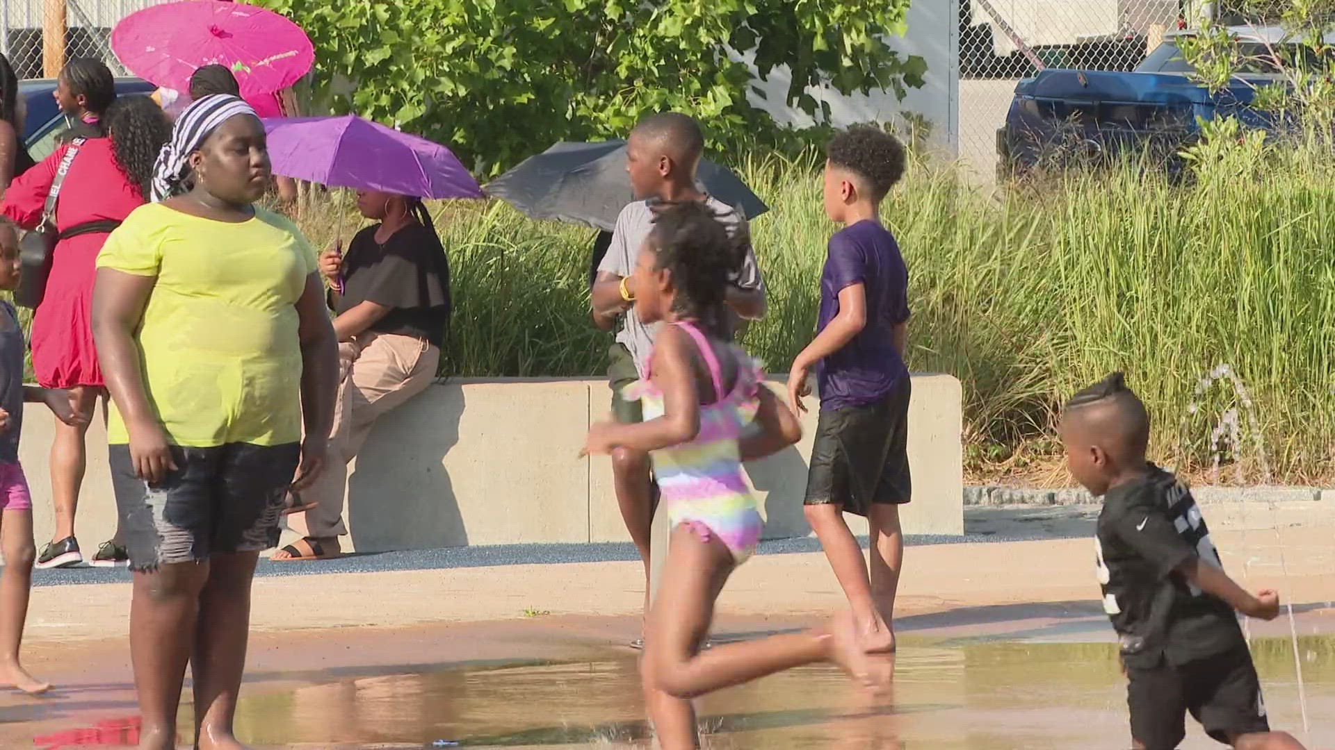 Organizers said the triple-digit temps didn’t keep people away from their 9th consecutive year hosting the event.