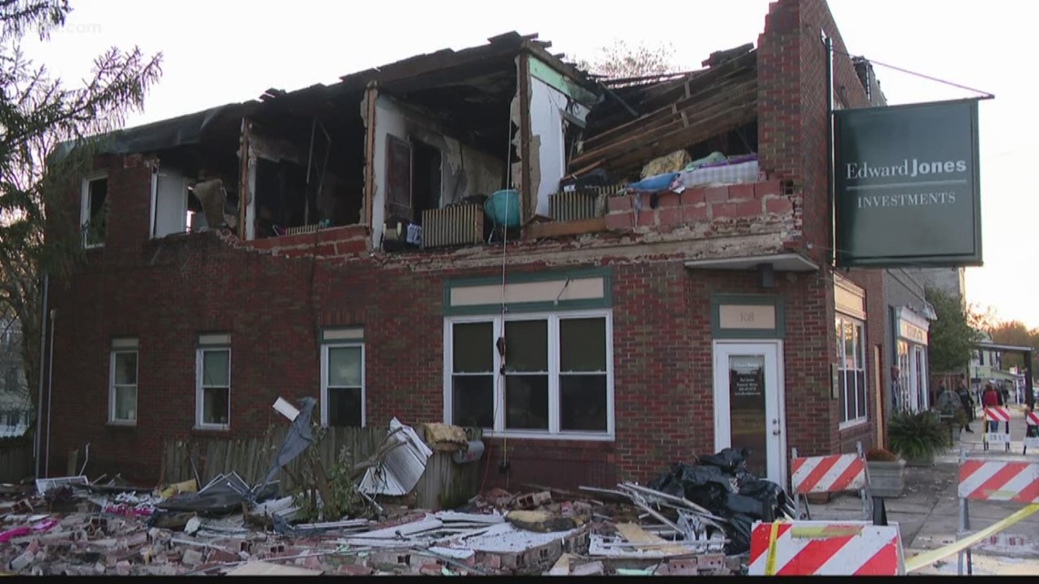 'Like a scene in a movie' Tenant describes explosion that rocked