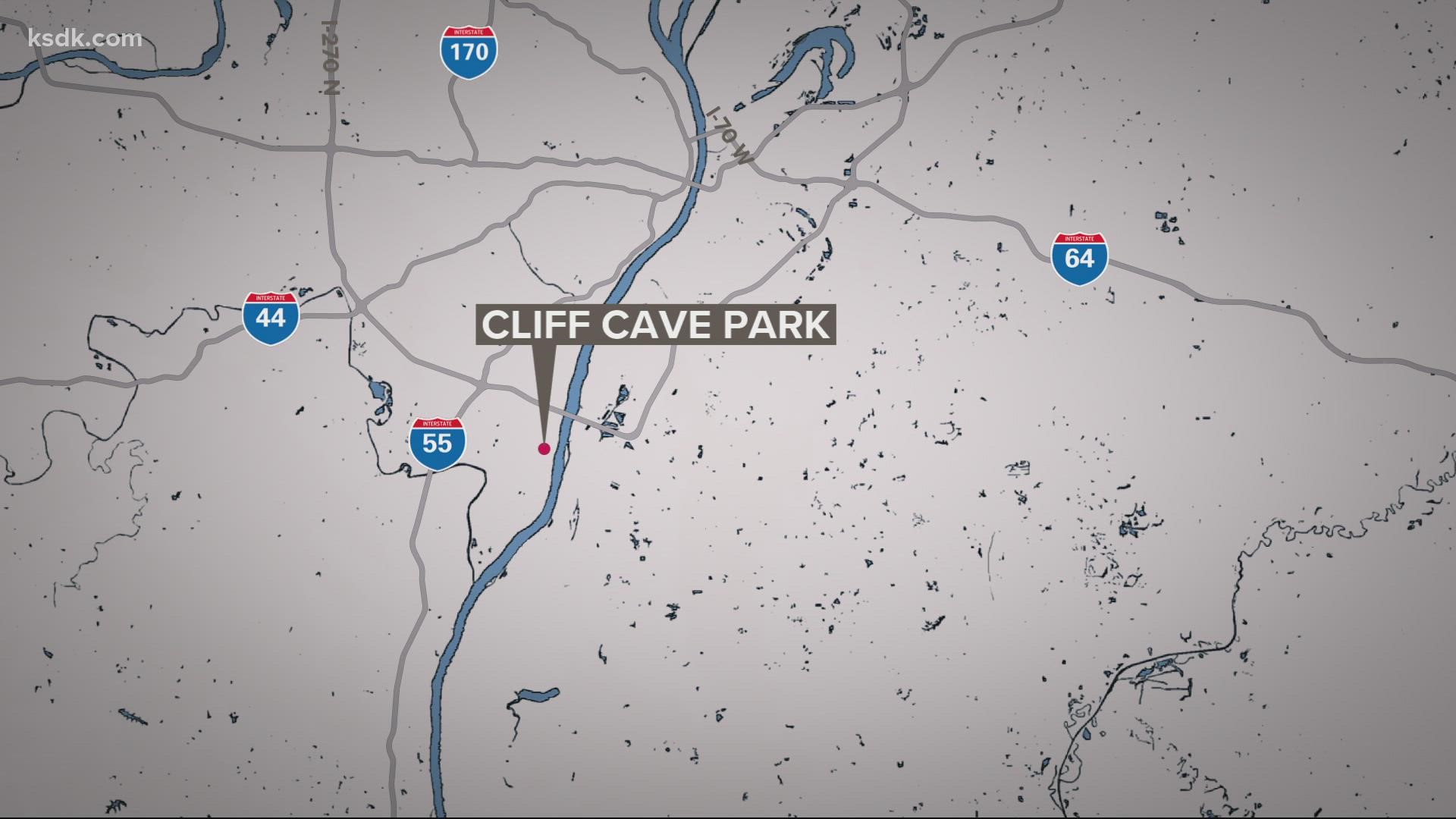 Emergency crews are searching for a body in the Mississippi River near Cliff Cave Park.