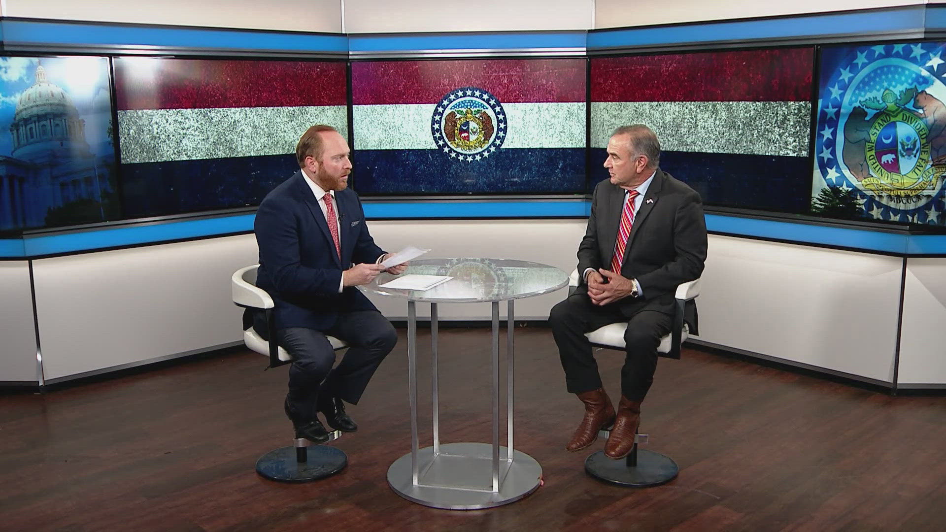 Missouri Gov.-elect Mike Kehoe sat down with political editor Mark Maxwell to make his case for moving St. Louis police under state control.