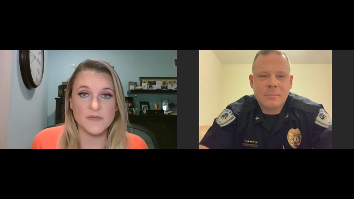 Officer Randy Hays Police chief describes moments before officer fatally hit police ...