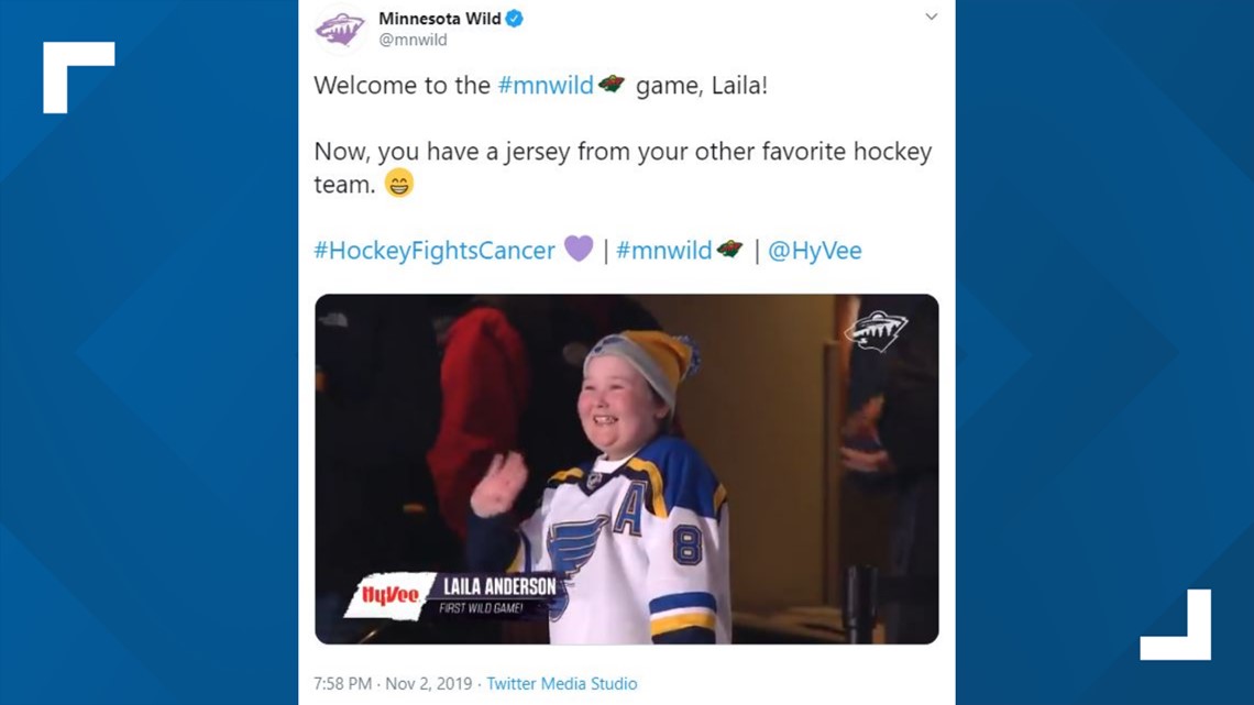 Blues superfan Laila enshrined in the Hockey Hall of Fame