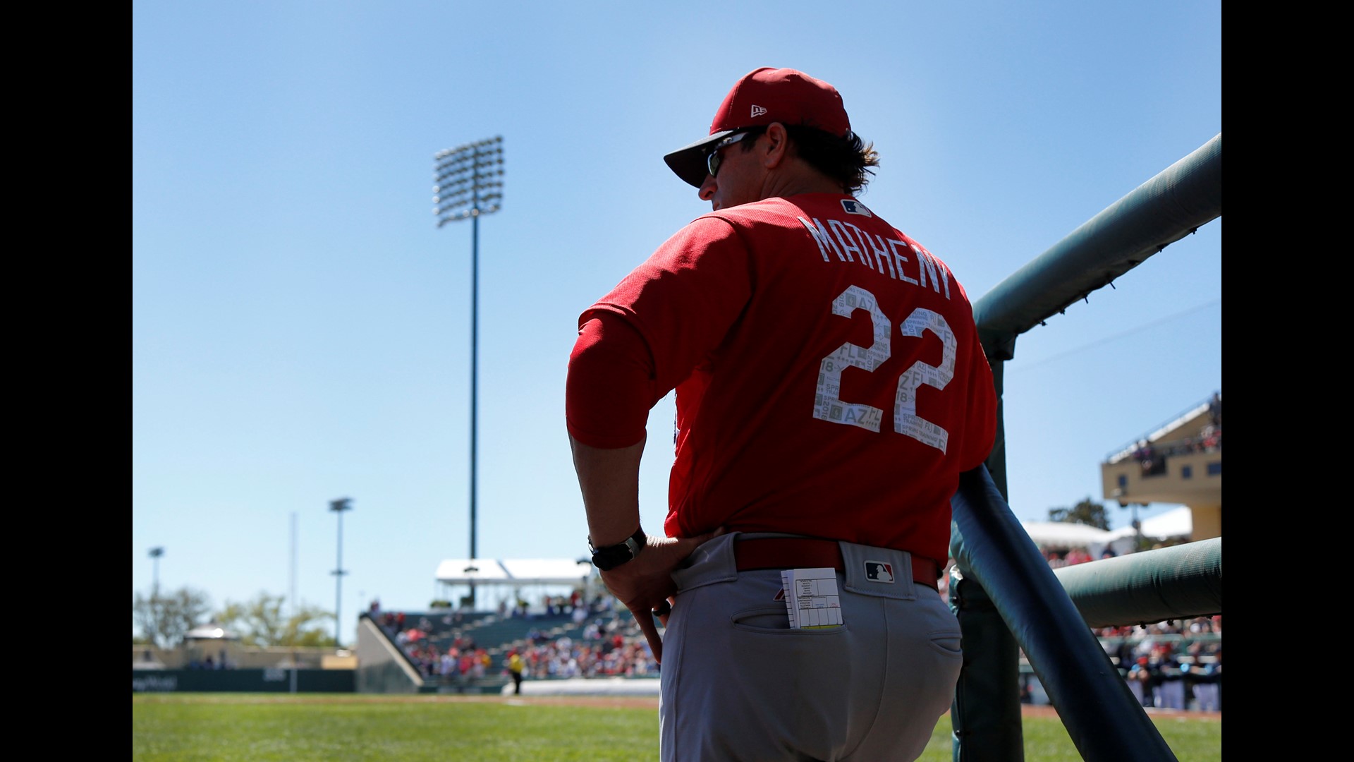 A.J. Pierzynski Videobombs Mike Matheny During Cardinals' Win (GIF) 