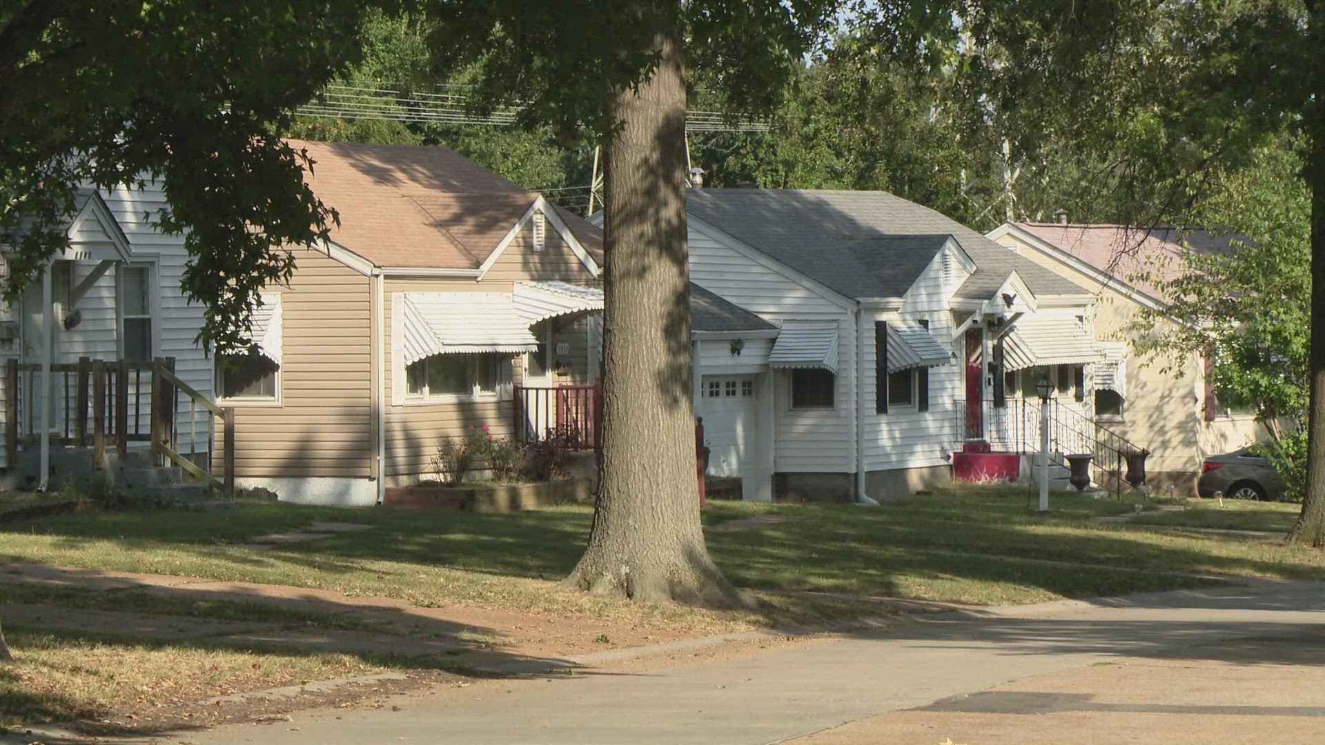 "The half-naked man was standing over the couple. We found his pants on their porch," said Major Ron Martin.