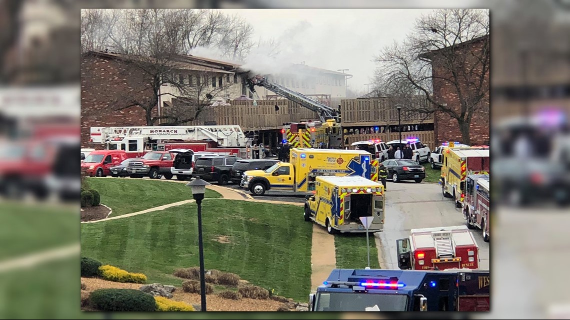 1 dead in 3alarm fire in Ellisville