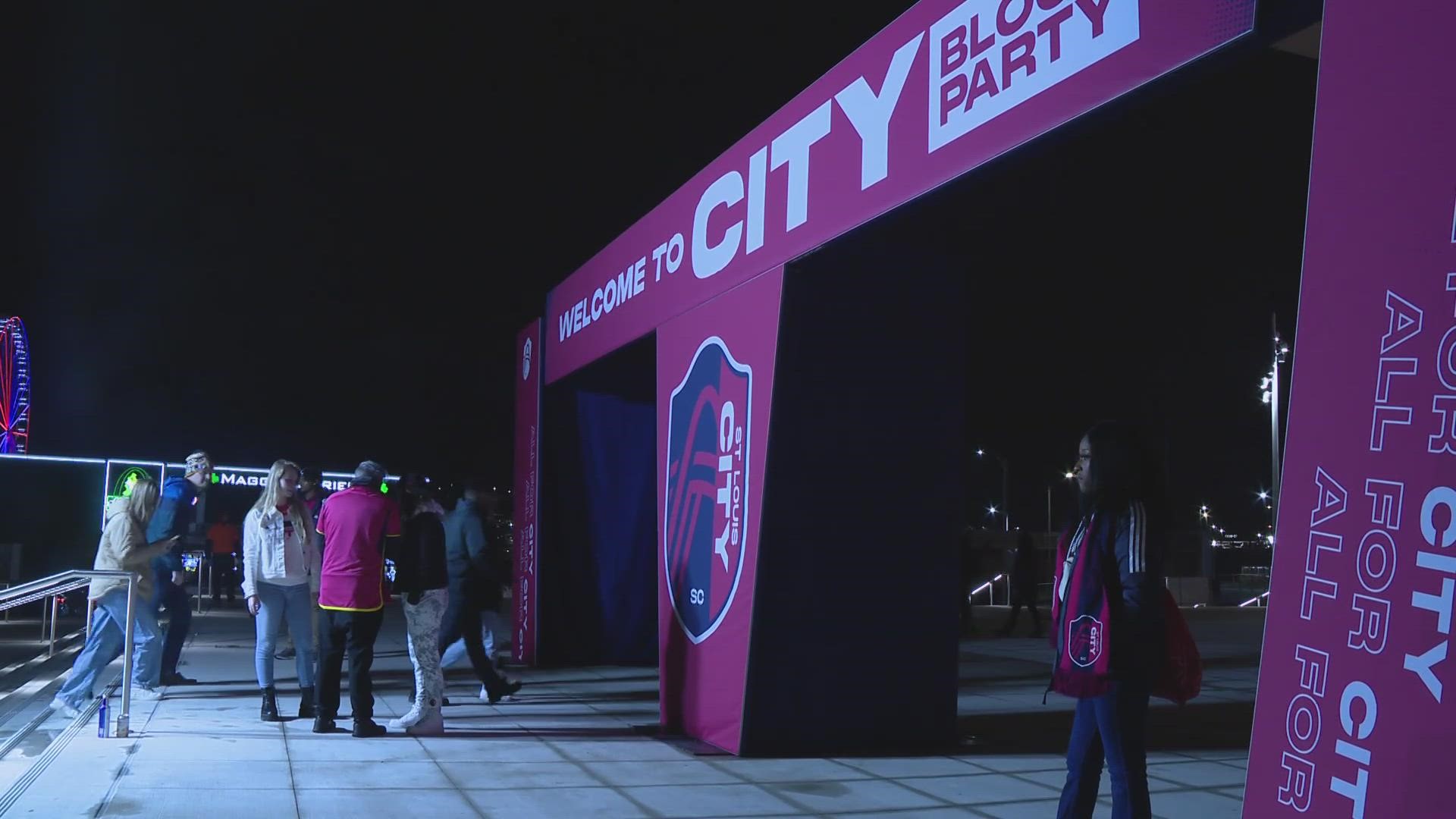 St. Louis CITY SC to host block party before 1st home match